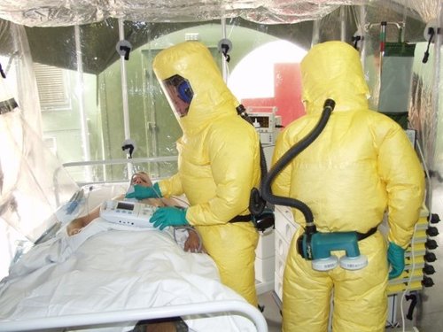 scaphandre ebola